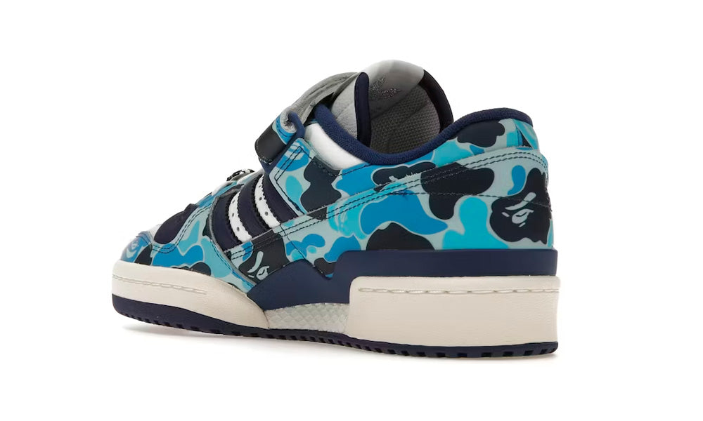 Forum 84 Low x Bape "30th Anniversary Blue Camo"