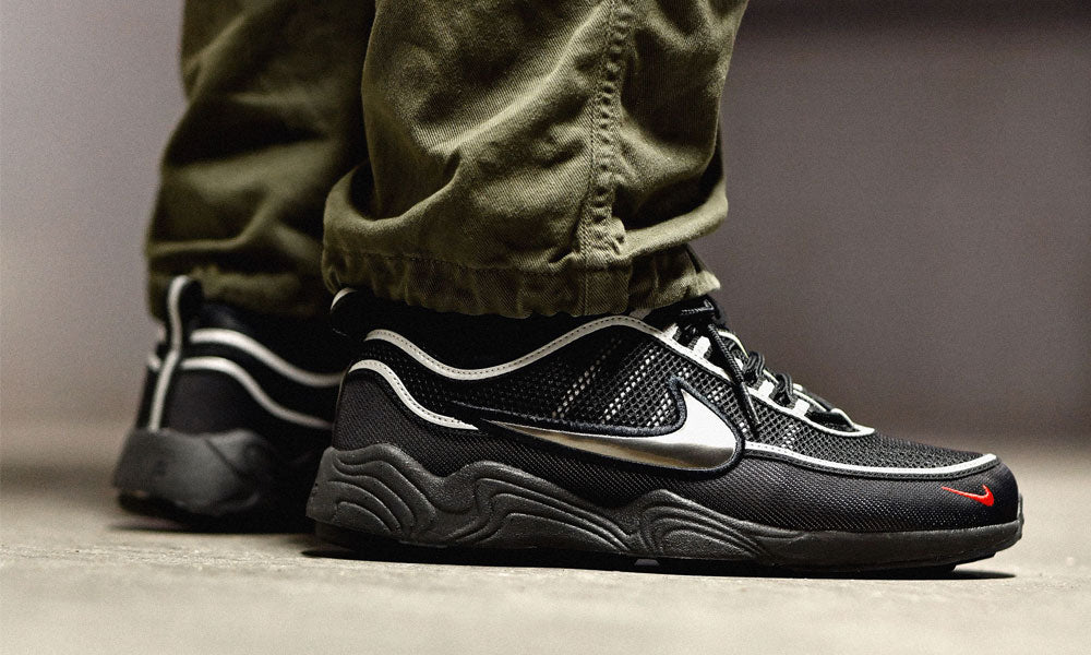 Air Zoom Spiridon SP "Black Metallic Silver"