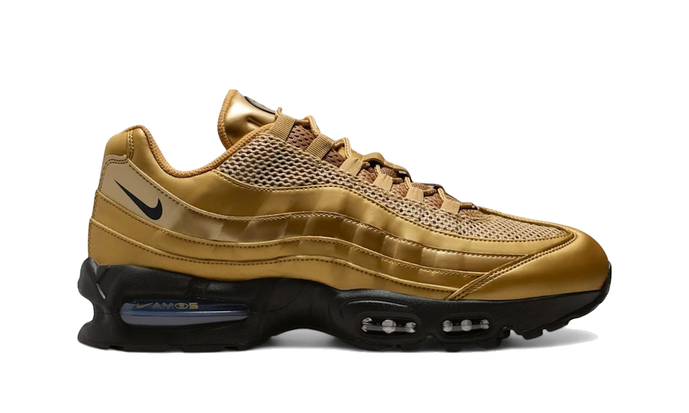 Air Max 95 Big Bubble "Total 90 Metallic Gold"