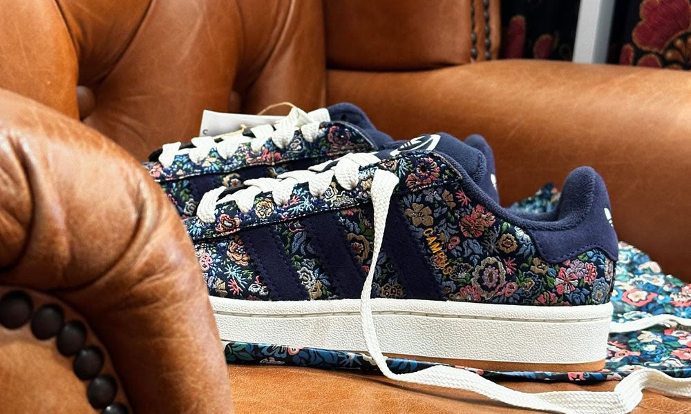 Campus 00s J x Liberty London "Navy"