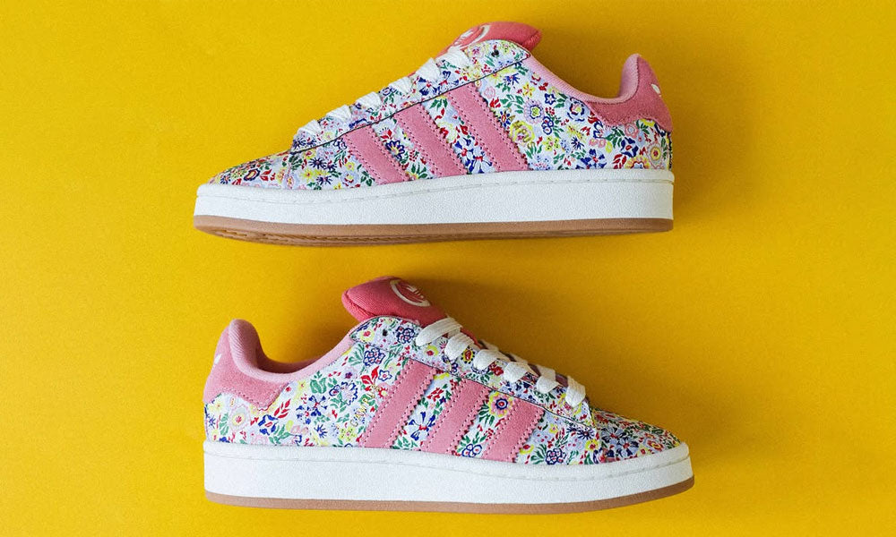 Campus 00s J x Liberty London "Pink"