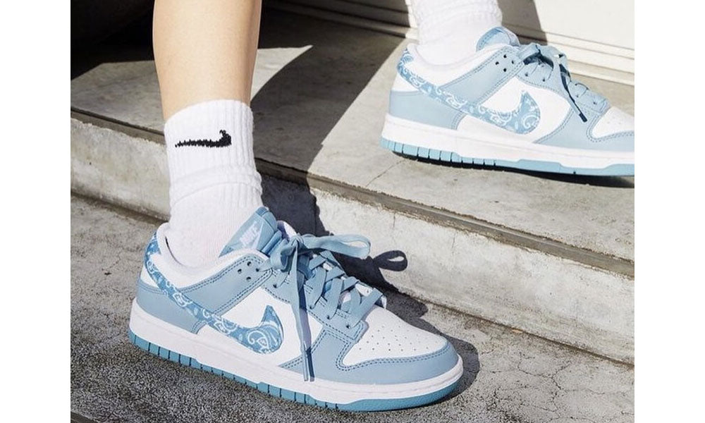Dunk Low "Paisley Pack - Worn Blue"