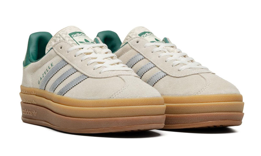 Gazelle Bold "Off White Collegiate Green"