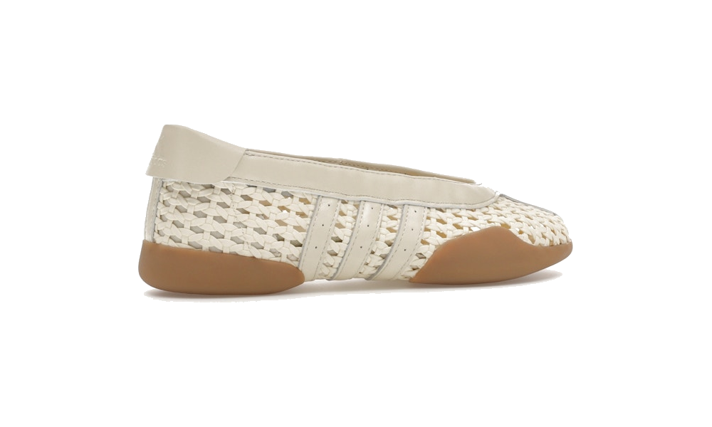 Taekwondo Mei Ballet "Basketweave Cream White"