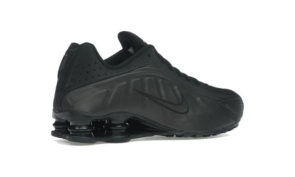 Shox R4 "Black Bright Crimson"