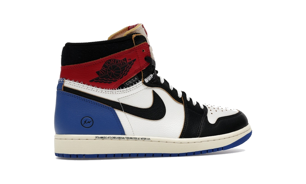 Air Jordan 1 High SP x Union LA x fragment design "Varsity Red"