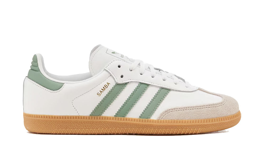 Samba OG J "Cloud White Silver Green"