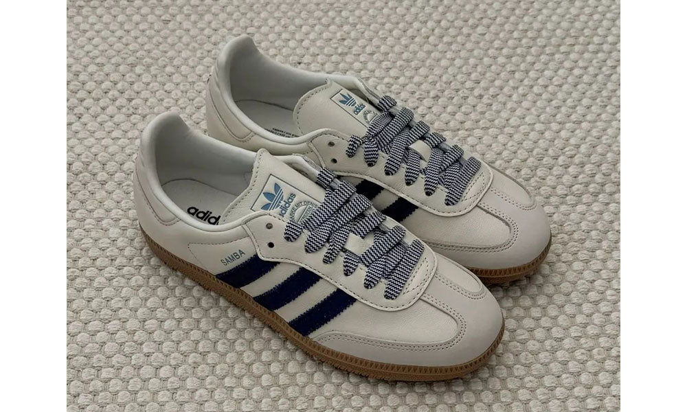 Samba OG "Off White Dark Blue"