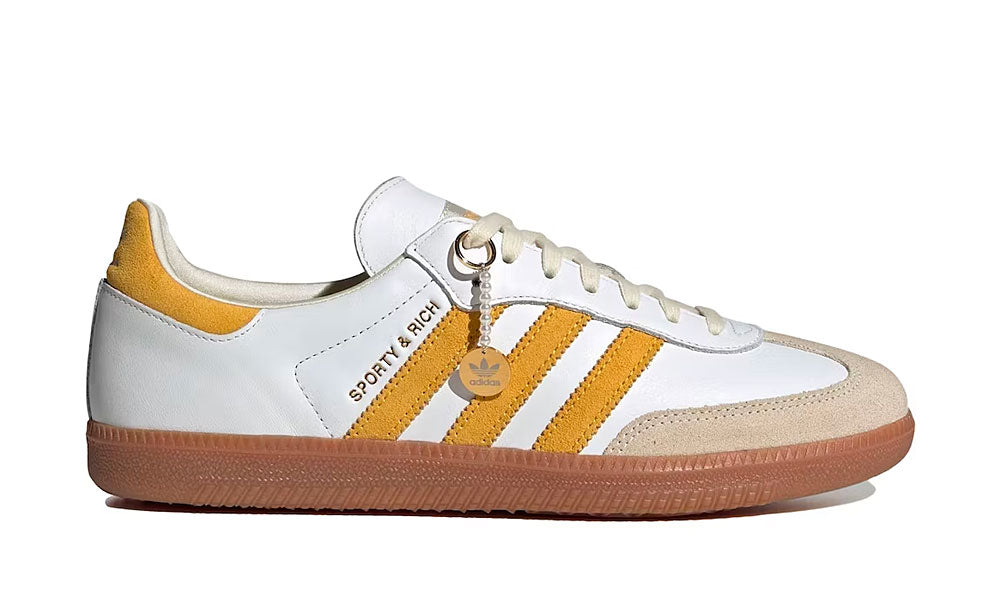 Samba x Sporty & Rich "White Bold Gold"