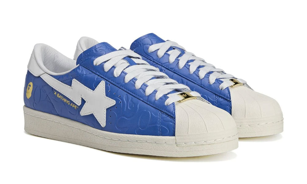Superstar Vintage x Bape "Blue White"