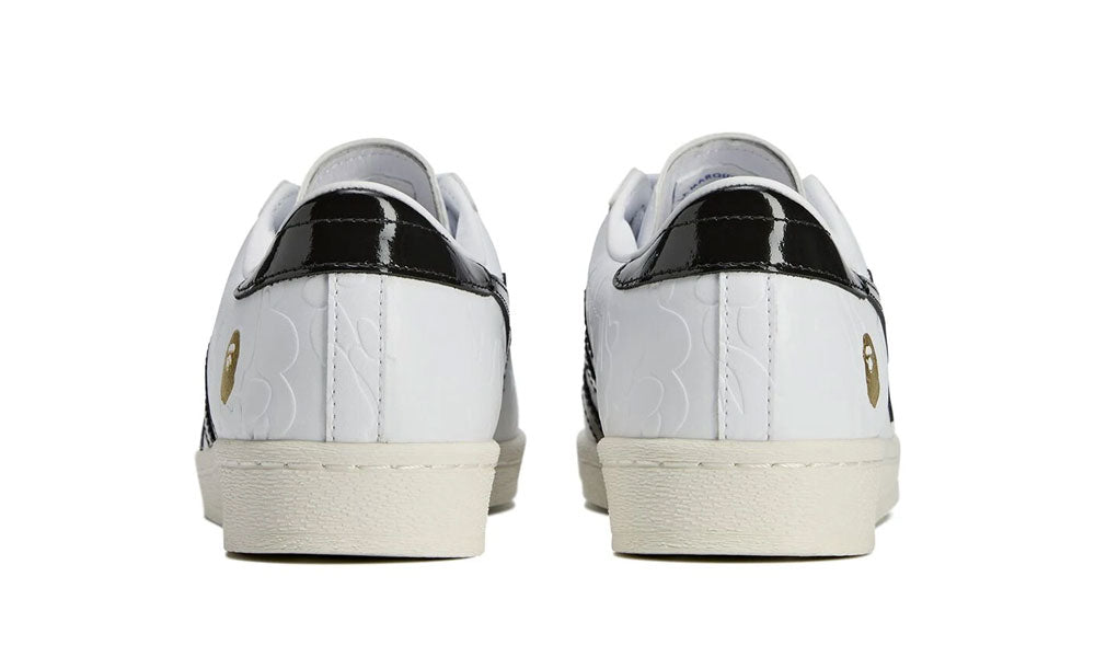 Superstar Vintage x Bape "White Black"