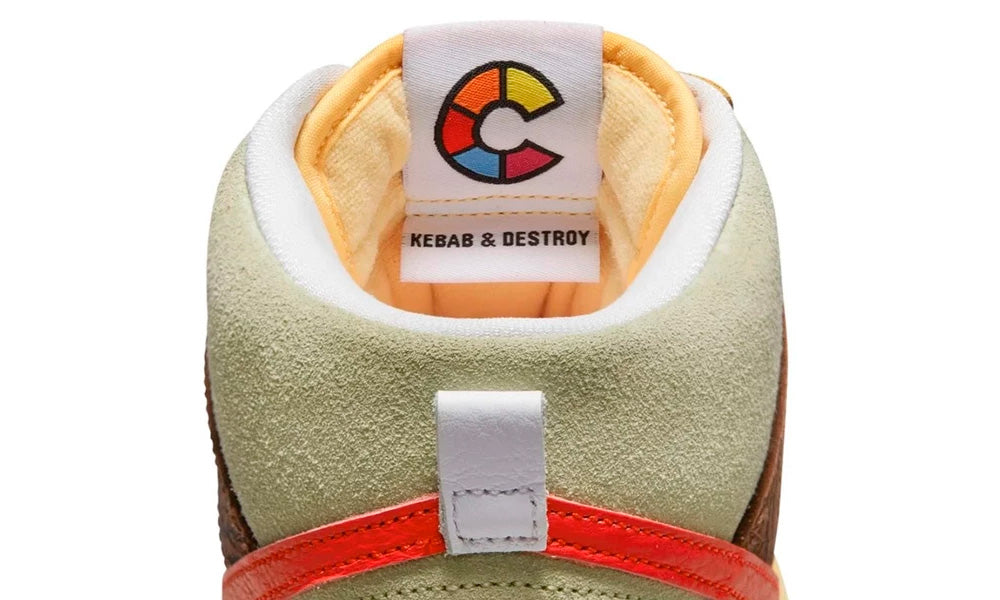Dunk High x Color Skates "Kebab and Destroy"