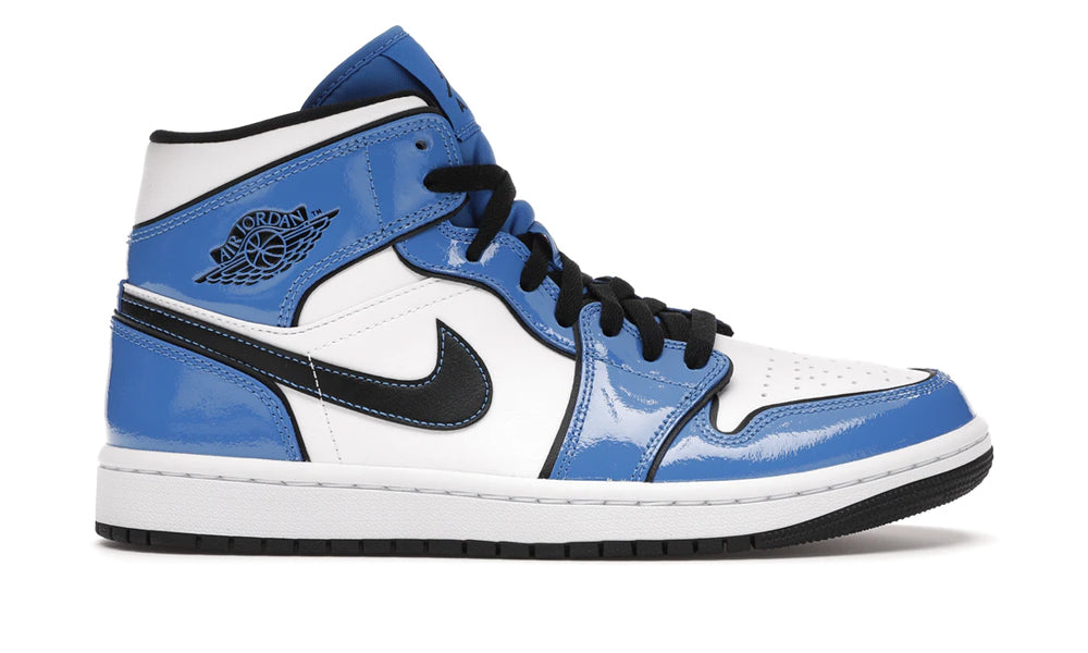Mid Glossy Blue Air Jordan Air Jordan Mid
