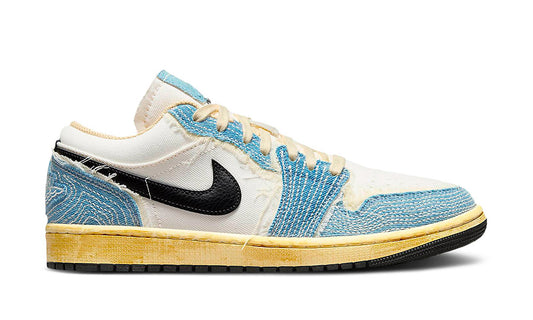 Air Jordan 1 Low SE WRMK "Sashiko Denim"