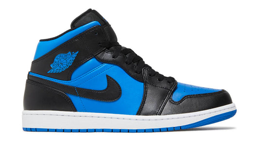 Air Jordan 1 Mid "Black Royal Blue"