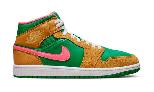 Air Jordan 1 Mid "Wheat Watermelon"