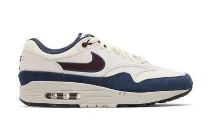 Air Max 1 "Coconut Milk Burgundy Crush Navy"