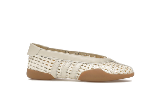 Taekwondo Mei Ballet "Basketweave Cream White"