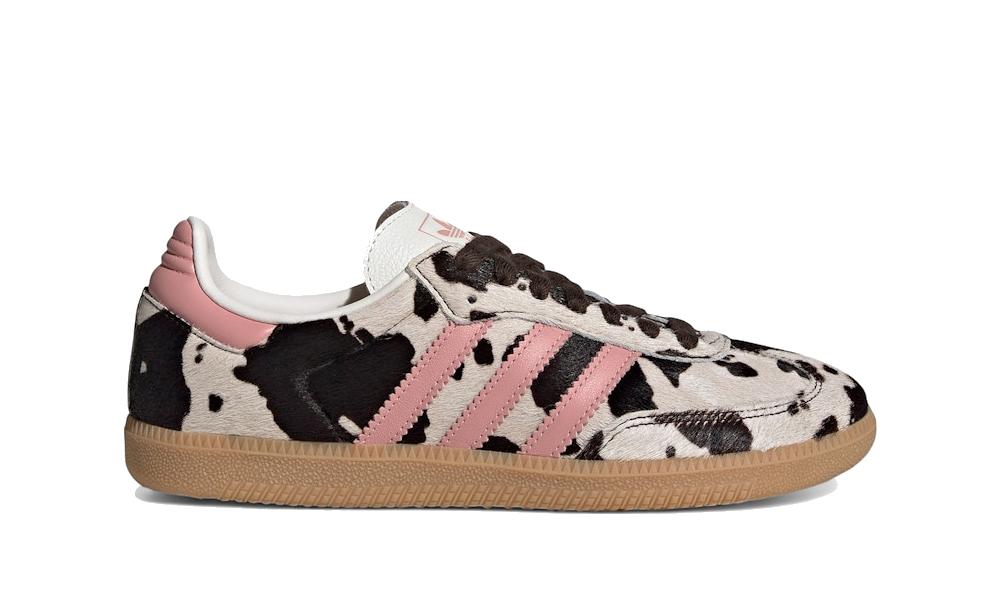 Samba OG "Cow Print Dark Brown Wonder Mauve"