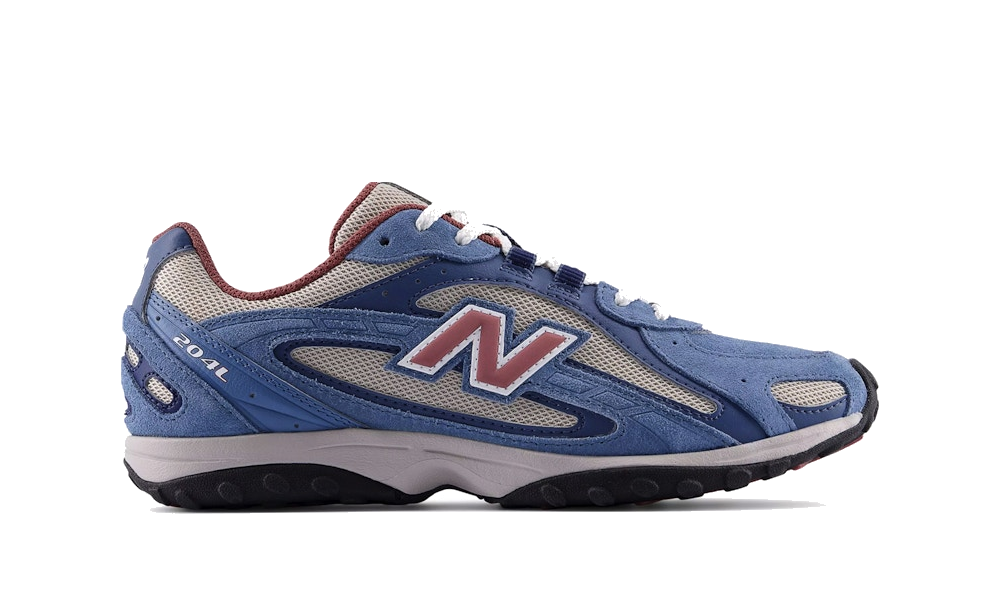 New Balance 204L "Shoreline Blue Burgundy"