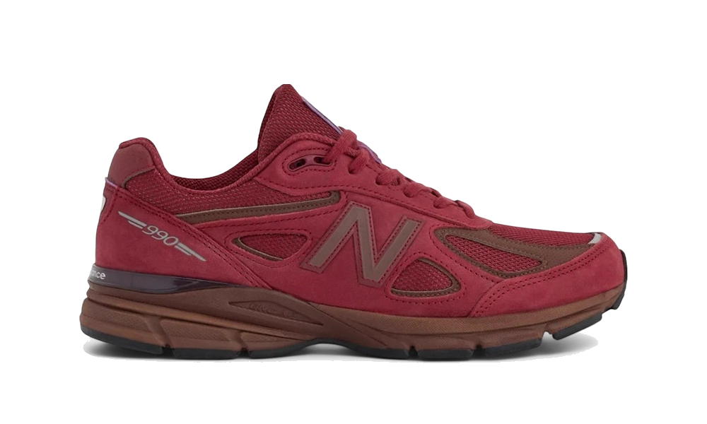 New Balance 990v4 Monarch Burgundy
