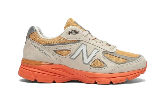 New Balance 990v4 "Moonbeam Tangerine Heat"