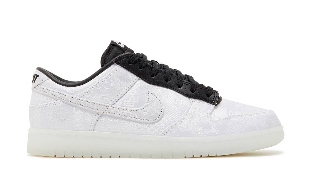 Dunk Low x CLOT x fragment design "White"