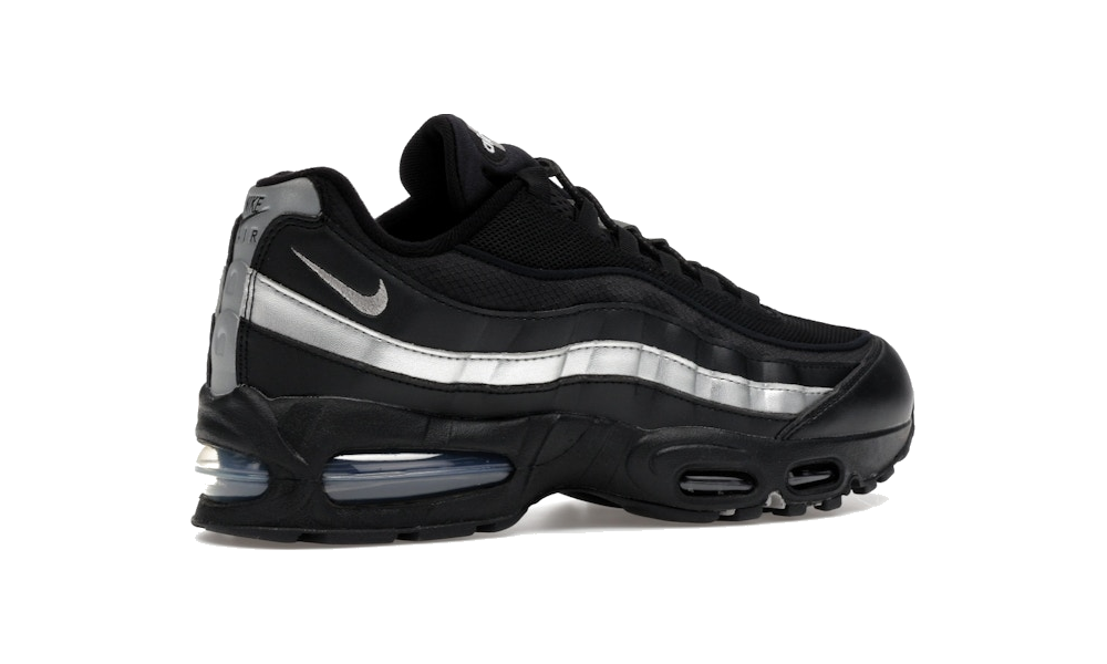 Nike Air Max 95 OG Big Bubble Black White Metallic Silver
