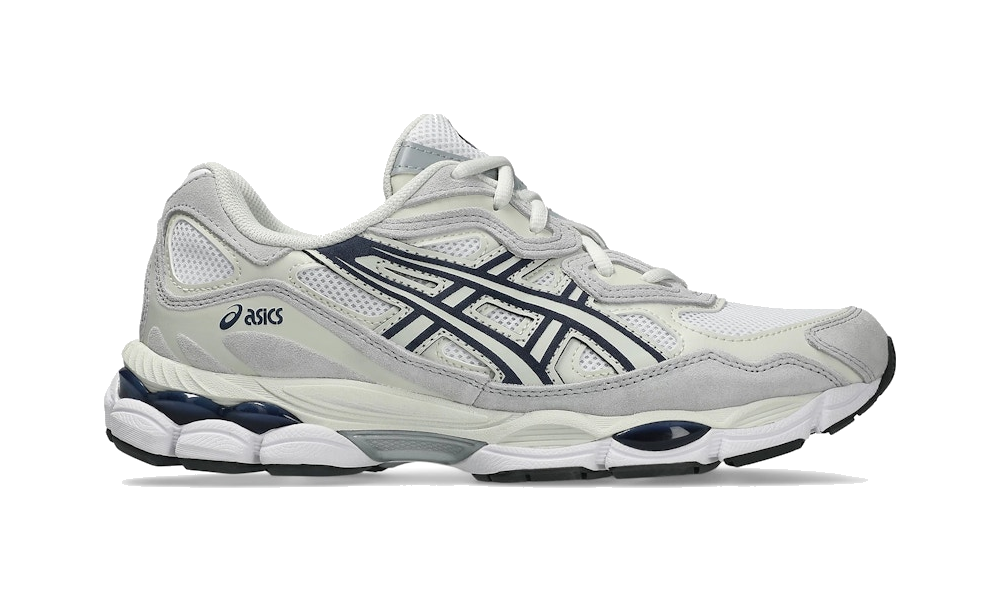 ASICS Gel-NYC White Midnight Navy Grey
