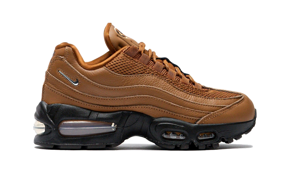 Nike Air Max 95 Big Bubble Light British Tan Jewel Swoosh