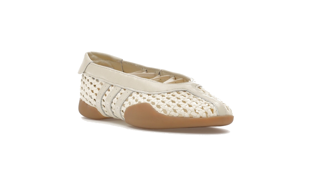 Taekwondo Mei Ballet "Basketweave Cream White"