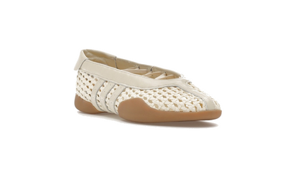 Taekwondo Mei Ballet "Basketweave Cream White"