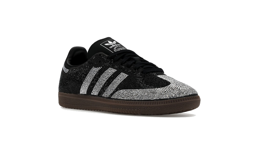 Samba OG "Rhinestone Black Silver"