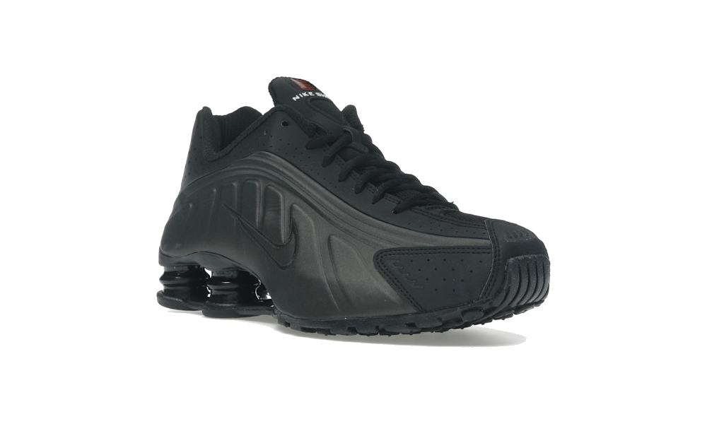 Shox R4 "Black Bright Crimson"