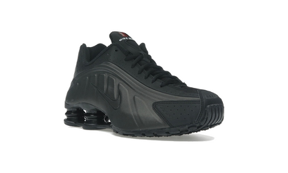 Shox R4 "Black Bright Crimson"