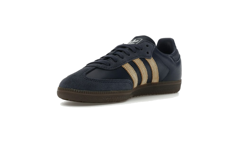 Samba OG "Shadow Navy Golden Beige"