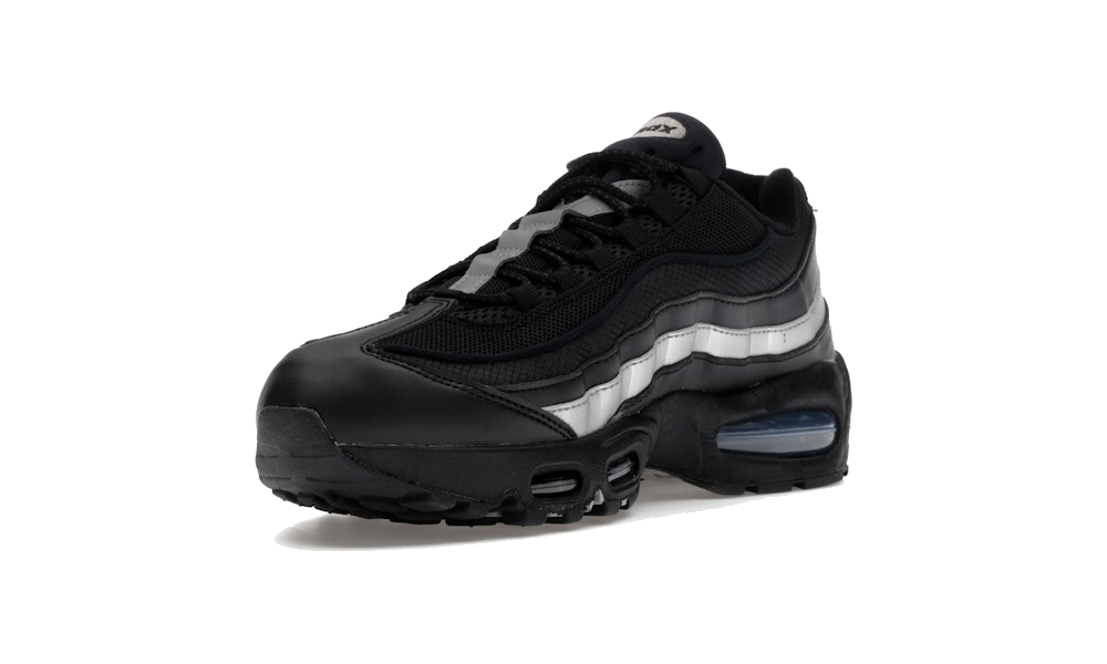 Nike Air Max 95 OG Big Bubble Black White Metallic Silver