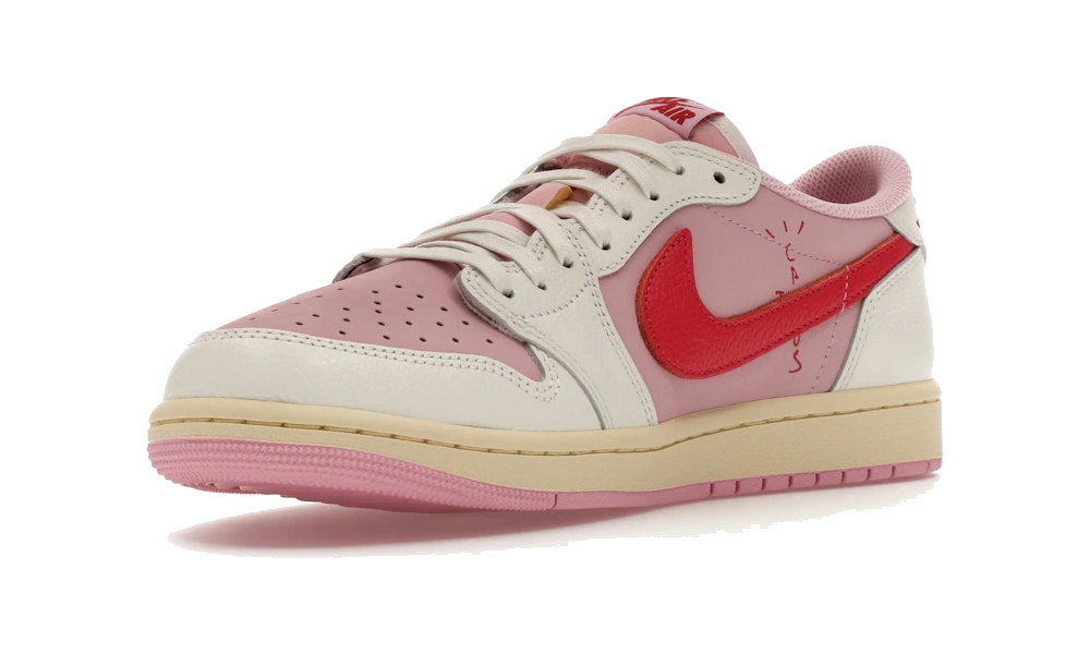 Air Jordan 1 Low SP x Travis Scott "Sail Tropical Pink"