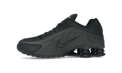 Shox R4 "Black Bright Crimson"