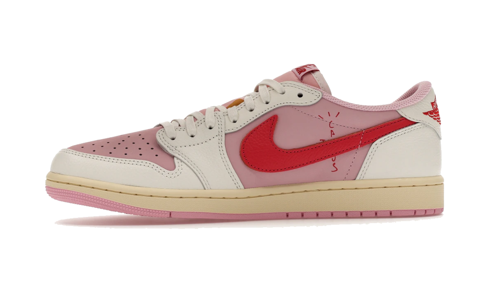 Air Jordan 1 Low SP x Travis Scott "Sail Tropical Pink"
