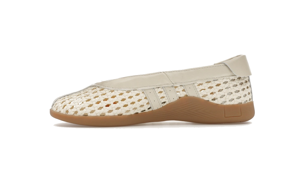 Taekwondo Mei Ballet "Basketweave Cream White"