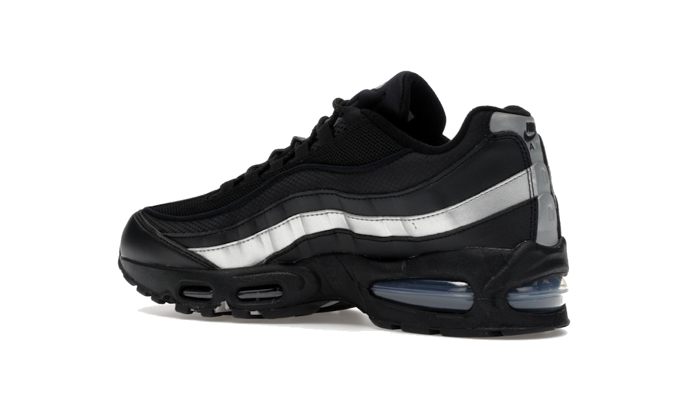 Nike Air Max 95 OG Big Bubble Black White Metallic Silver