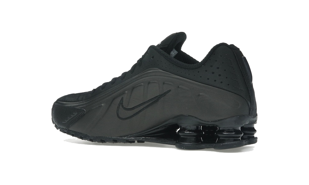 Shox R4 "Black Bright Crimson"
