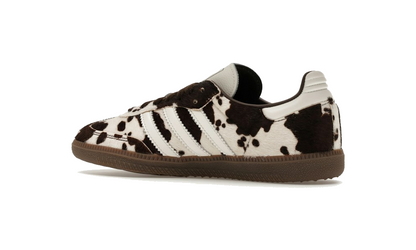 Samba OG "Cow Print Dark Brown White"