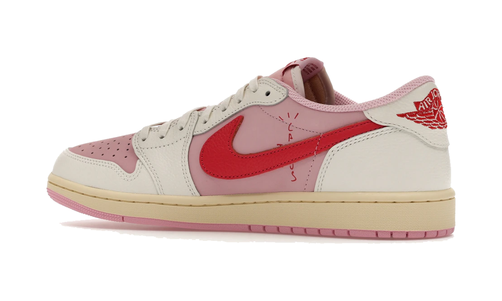 Air Jordan 1 Low SP x Travis Scott "Sail Tropical Pink"