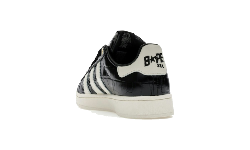 Campus 00s x Bape "World Cup Pack - Black White"