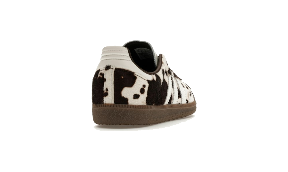 Samba OG "Cow Print Dark Brown White"
