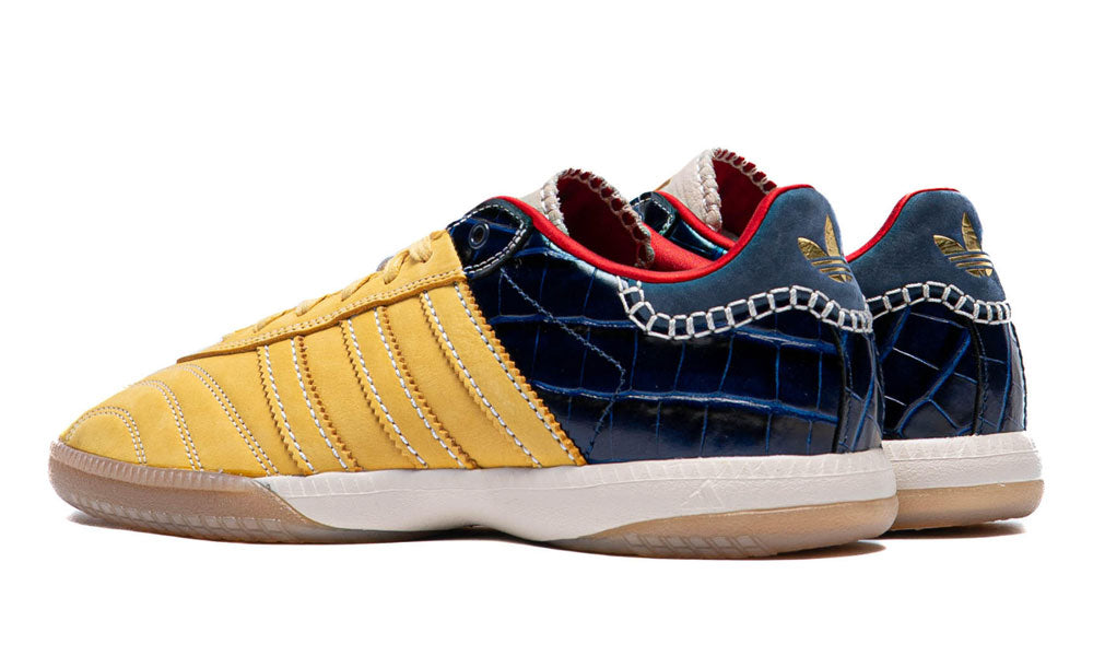 Samba Millennium x Wales Bonner "Fade Gold Navy Croc"