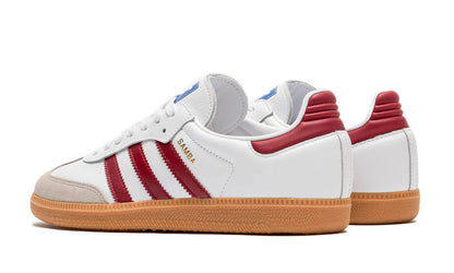 Samba OG "Cloud White Collegiate Burgundy"