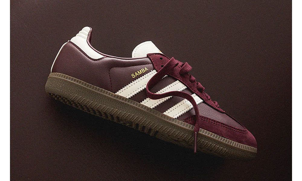 Samba OG "Maroon Off White Gum"